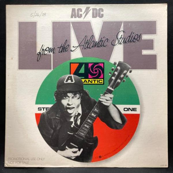 AC/DC / LIVE FROM THE ATLANTIC STUDIOS (US-ORIGINA...