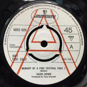 DAVID BOWIE / MEMORY OF A FREE FESTIVAL PART1