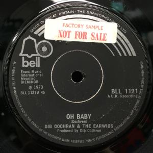 【激レア】マーク・ボラン変名！DIB COCHRAN & THE EARWIGS / OH BABY