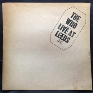 【激レア】ブラック・スタンプ！THE WHO / LIVE AT LEEDS