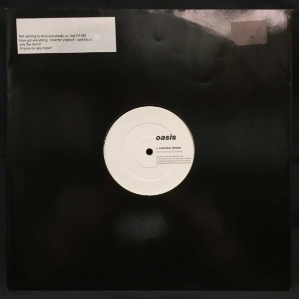 【激レア】超希少デモ・オンリー12"！OASIS / COLUMBIA (UK-ORIGINAL)