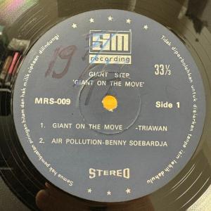 【激レア】プロモ・オンリー、インドネシア・プログレ至宝盤！GIANT STEP / GIANT ON THE MOVE