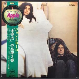 ジョン・レノン＆ヨーコ・オノ / 未完成 作品第2番 (赤盤 / 丸帯) 国内盤 (帯付)