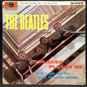 BEATLES / PLEASE PLEASE ME (MONO BLACK/GOLD LABEL) (UK-ORIGINAL)