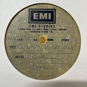 【激レア】アセテート・オンリー当時未発表曲！WINGS / ORIENTAL NIGHT FISH (UK ACETATE) ポール・マッカートニー