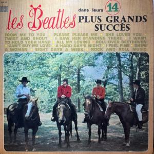 【激レア】フランス「Horse Cover」！THE BEATLES / DANS LEURS 14 PLUS GRANDS SUCCES (ORIGINAL) (FRANCE ORIGINAL)