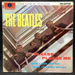 BEATLES / PLEASE PLEASE ME (MONO BLACK/GOLD LABEL) (UK-ORIGINAL)
