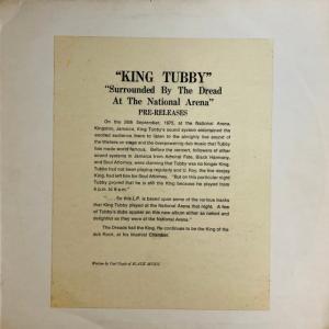 KING TUBBY / KING TUBBY SURROUNDED BY THE DREAD AT THE NATIONAL ARENA (UK-ORIGINAL)