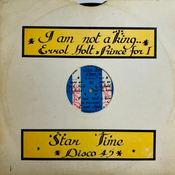 ERROL HOLT / I AM NOT A KING (12インチシングル)