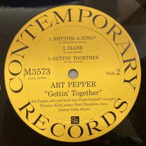 ART PEPPER / GETTINTOGE...の詳細画像3