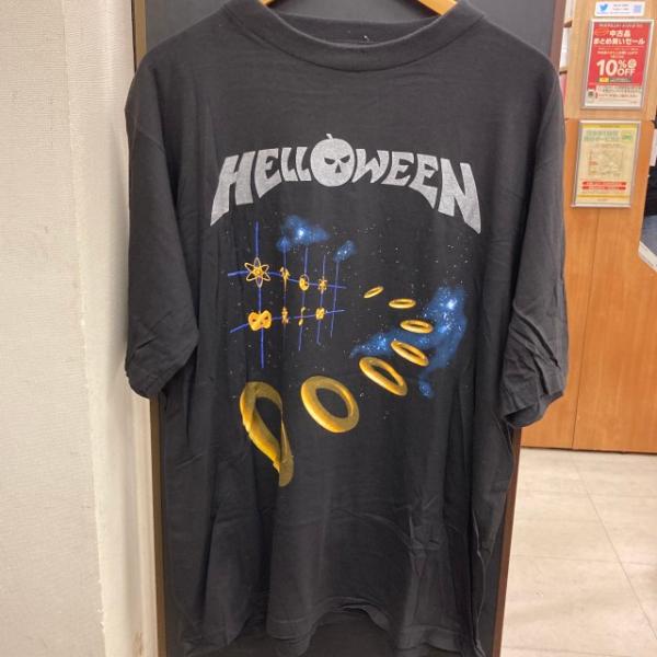 HELLOWEEN / USED T-SHIRT (XL/BLACK/ユーロタグ/MASTER OF...