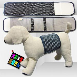 犬服 マナーベルト 水玉柄 ブラックポルカドット（超小型犬から中型犬用）メール便なら送料無料 マナーバンド マナーパンツ ドッグウェア 犬の服 介護用品
