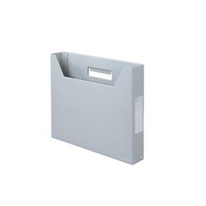 （まとめ）プラス ボックスファイルスリム FL-022BF A4 SLG〔×20セット〕