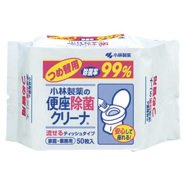 （まとめ） 小林製薬 便座除菌クリーナ 便座除菌クリーナ家庭・業務用詰替用 1個入 〔×5セット〕