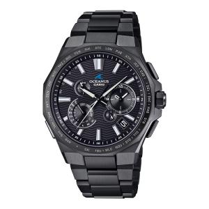 カシオ オシアナス 腕時計 メンズ CASIO OCEANUS 時計 ウオッチ Classic Line Bluetooth 電波ソーラー OCW-T6000B-1AJF 山形カシオ Made in Japan 国内正規品