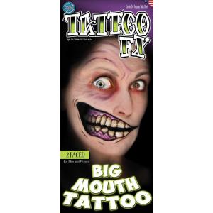 イベント タトゥーシール costume(コスチューム) ビッグマウスタトゥー(2 Faced)/全...