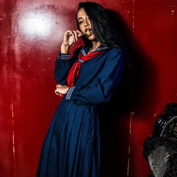 スケ番　コスプレ costume(コスチューム)スケ番/全2色不良 セーラー服 ヤンキー ふりょう ...