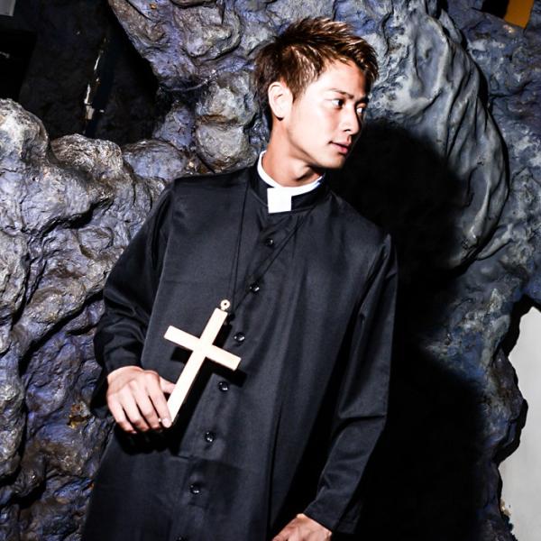 神父 コスプレ 牧師  レディースcostume(コスチューム) 神父(メンズ)/全1色(BL)牧師...