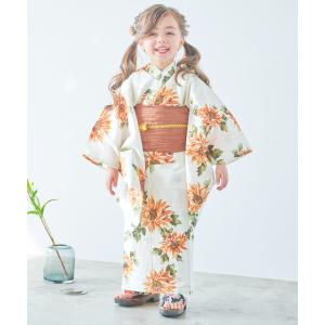 浴衣 子供 セパレート(ゆかた・しわ兵児帯・下...の詳細画像2