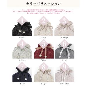 巾着バッグ 袴 カジュアル 和装小物 成人式 ...の詳細画像1