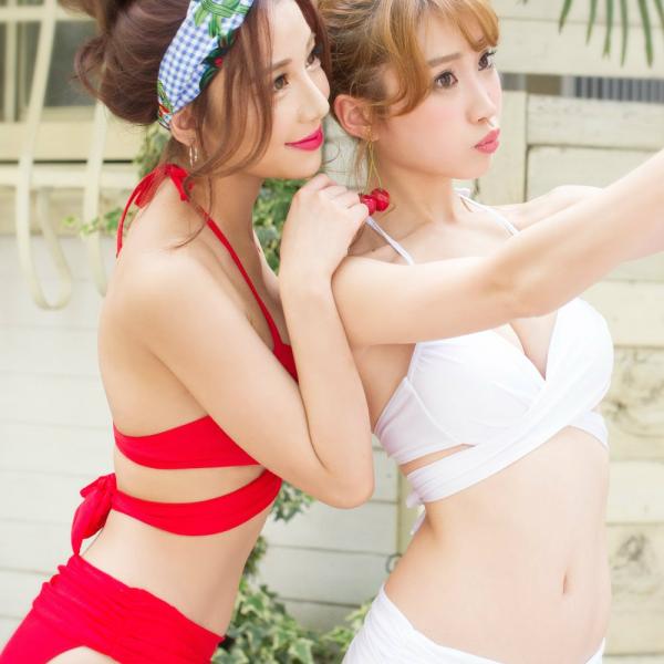 "Dita(ディータ)クロスデザインビキニセット/全3色"2018新作 水着 ビーチ プール ジム ...