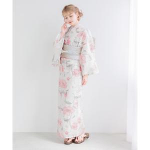 レディース 浴衣 セット 簡単(ゆかた・しわ兵...の詳細画像5