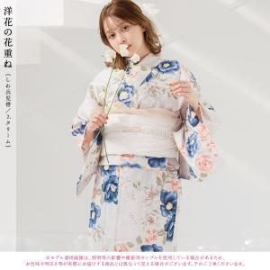 レディース 浴衣 セット 簡単(ゆかた・しわ兵...の詳細画像2