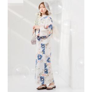 レディース 浴衣 セット 簡単(ゆかた・しわ兵...の詳細画像5