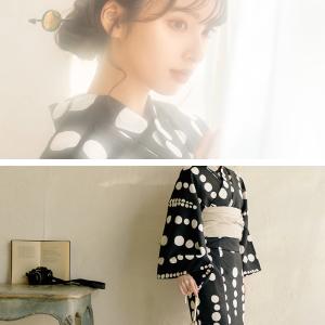 浴衣 レディース セット 簡単(ゆかた・しわ兵...の詳細画像4