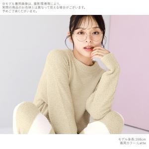 パジャマ レディース 長袖 ルームウェア 冬 ...の詳細画像5