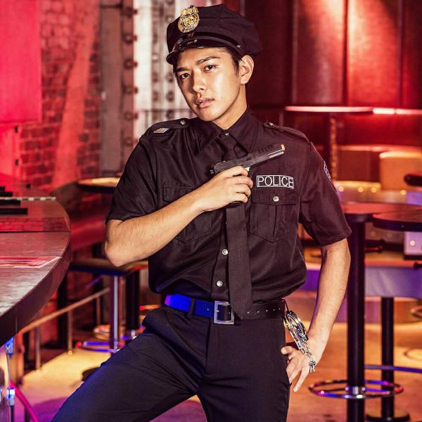 costume(コスチューム)メンズ ポリス（警官） 豪華7点セット/全1色(イベント イベントーグ...