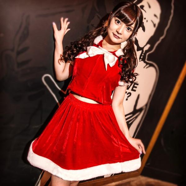 サンタ コスプレ 衣装costume(コスチューム)ビッグフードジャケット&amp;スカート2点セット サン...