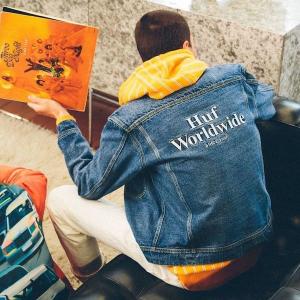 HUF（ハフ） 在庫処分 爆買 ハフジャケット デニムジャケット アウター