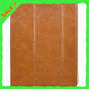 Case-Mate iPad Retina 第4世代 * iPad2 Slim Frame Case, Brown/Tan 三つ折 スタンド機能つき スリム フレーム ケース CM024455