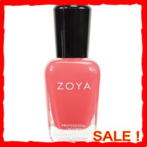 ZOYA ゾーヤ ネイルカラーZP441 ELODIE エロディ 15ml 明るいコーラルピンク マット/クリーム 爪にやさしいネイルラ