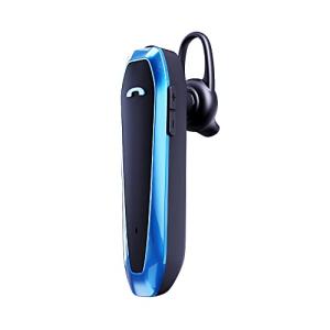 Bluetooth 5.3 ヘッドセット ワイヤレスイヤホン 片耳 ブルートゥースヘッドセット 耳掛け式 片耳イヤホン 左右耳兼用 マイク内蔵 ENCノイズキャンセリング 最大