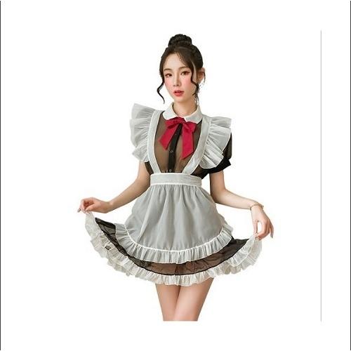 メイド服 メイド ランジェリー ワンピース エプロン セクシー コスプレ コスチューム 可愛い 萌え...