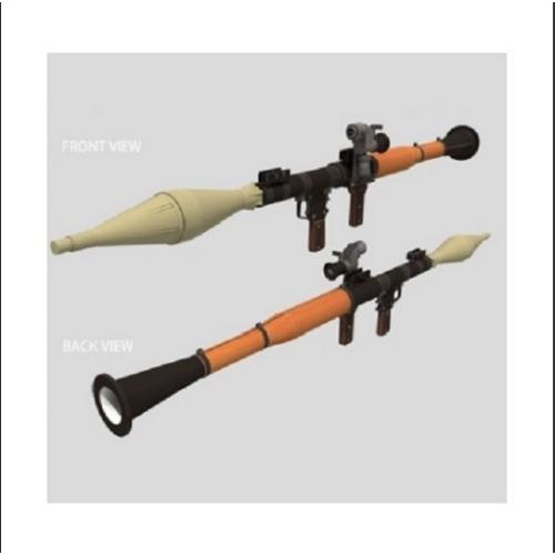 RPG-7 ペーパークラフト ロケット ランチャー リアルな迫力！ 原寸大 1：1スケール おうち時...