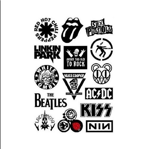 【D-ST011】【ギター・PC・タブレット等のカスタマイズに!】ロック・ポップス・メタル 系 洋楽...