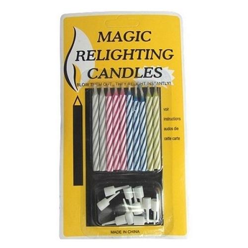 消えないろうそく！？　キャンドル　ろうそく 5個セット！　【ハロウィン　クリスマス　パーティ　誕生日...