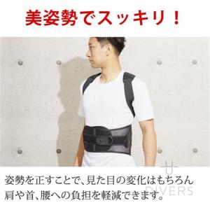 腰痛ベルト 骨盤ベルト 猫背矯正ベルト 背中と...の詳細画像5
