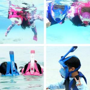 シュノーケルセット フルフェイスマスク 子供用...の詳細画像4