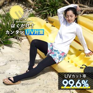ラッシュガード レギンス レディース 水着 水...の詳細画像1