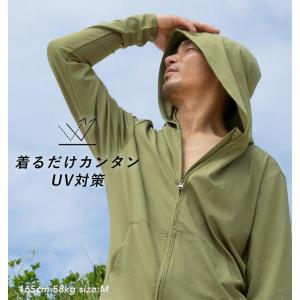 ラッシュガード メンズ パーカー 長袖 水着 ...の詳細画像5