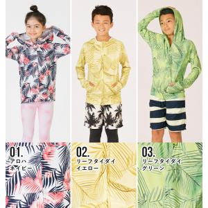 ラッシュガード キッズ パーカー 長袖 水着 ...の詳細画像1