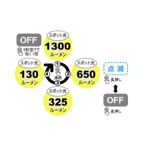 ビッグブルー ライト 水中 ハンディ スポット...の詳細画像1