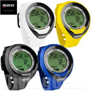 mares(マレス)　パック プロ プラス PUCK PRO + ダイビングコンピューター ダイブコンピュータ Diving Cimputer  ユーザー バッテリー交換可能
