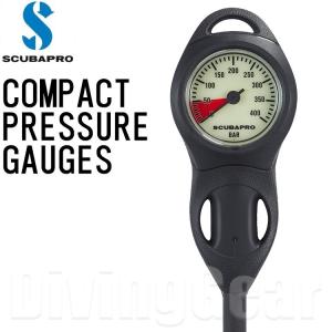 SCUBAPRO 05-012-112 コンパクト プレッシャーゲージ Uライン COMPACT PRESSURE GAUGES U-LINE 残圧計 シングルゲージ