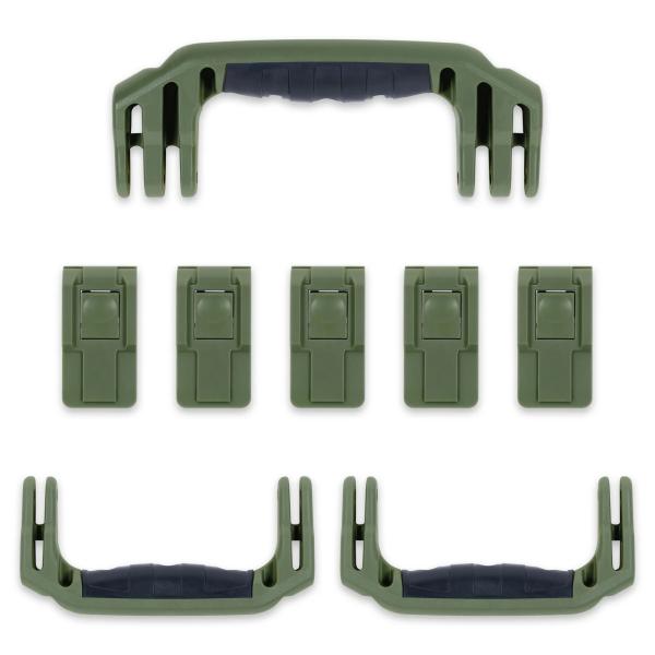 PELICAN ペリカン 1615Air 交換用ハンドル＆ラッチセット ODグリーン [1615-H...