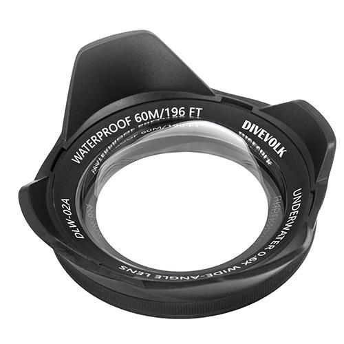 DIVEVOLK ダイブフォルク DLW02A 0.6ｘ ワイドアングルコンバージョンレンズ [21...